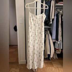 Abercrombie & Fitch - New With Tag- Julia Slip Maxi Dress in Cocktail Pattern